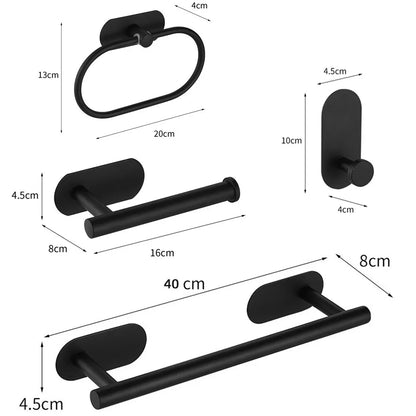 Design Handtuchhalter 4er Set